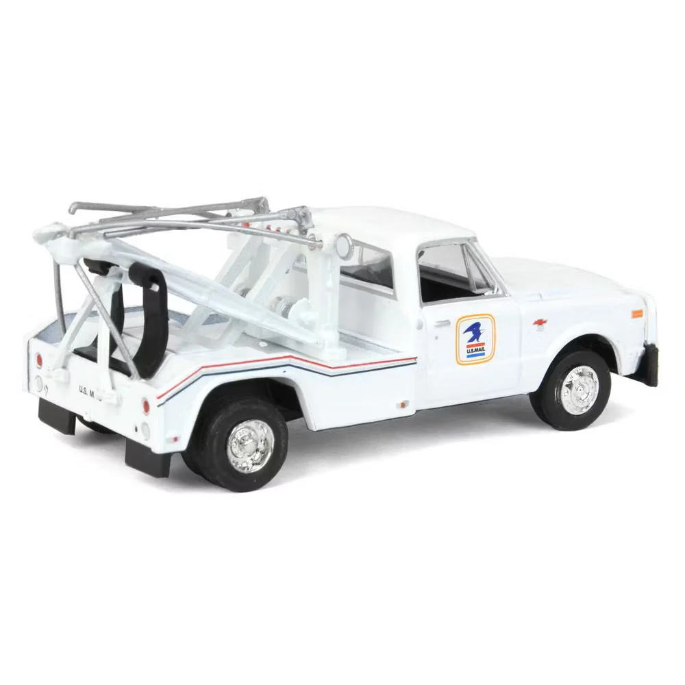 Greenlight - 1968 Chevrolet C-30 Dually Wrecker USPS United States Postal Service - Dually Drivers Series - Scala 1/64 - Image 5