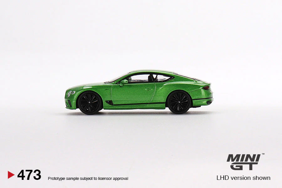 Mini GT - Bentley Continental GT Speed 2022 Apple Green LHD - Scala 1/64 MGT00473-L - Image 4