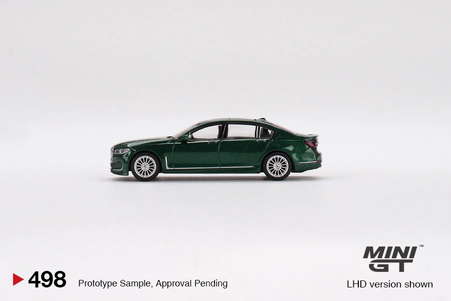 Mini GT - BMW Alpina B7 xDrive Alpina Green Metallic - Scala 1/64 MGT00498-L - Image 4