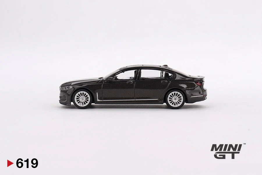 Mini GT - BMW Alpina B7 xDrive Dravit Grey Metallic - Scala 1/64 MGT00619-L LHD - Image 4