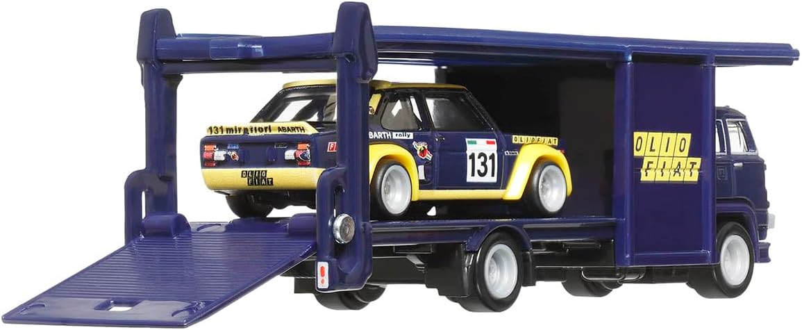 Hot Wheels Premium - Fiat 131 Abarth Second Story Lorry - Series Car Culture Team Transport - Scala 1/64 - Image 3