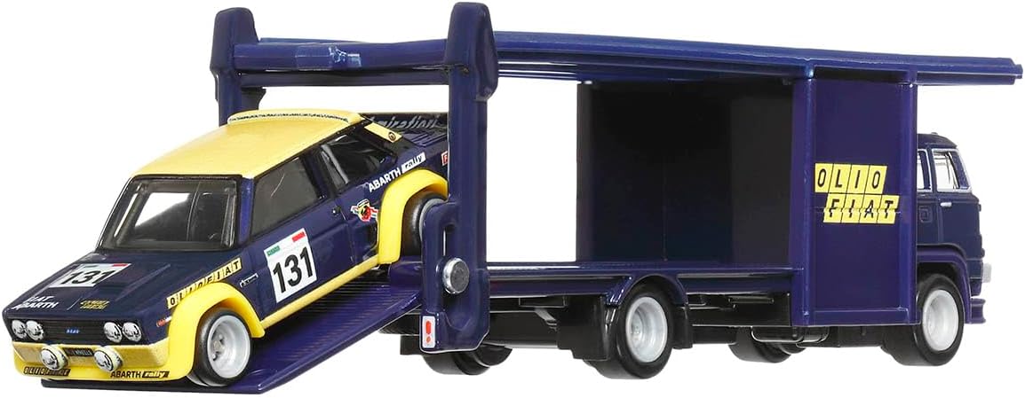 Hot Wheels Premium - Fiat 131 Abarth Second Story Lorry - Series Car Culture Team Transport - Scala 1/64 - Image 4
