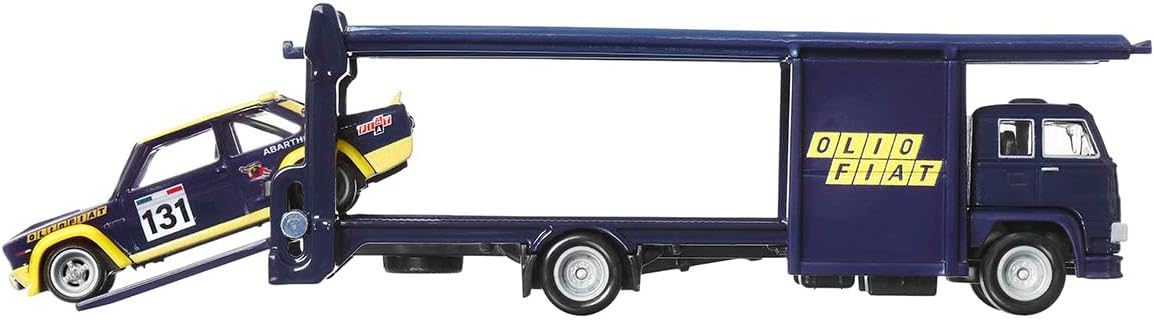 Hot Wheels Premium - Fiat 131 Abarth Second Story Lorry - Series Car Culture Team Transport - Scala 1/64 - Image 6