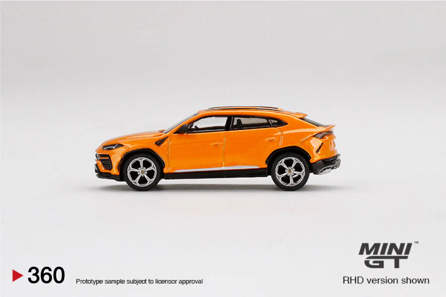 Mini GT - Lamborghini Urus Arancio Borealis RDH - Scala 1/64 MGT00360-R - Image 4
