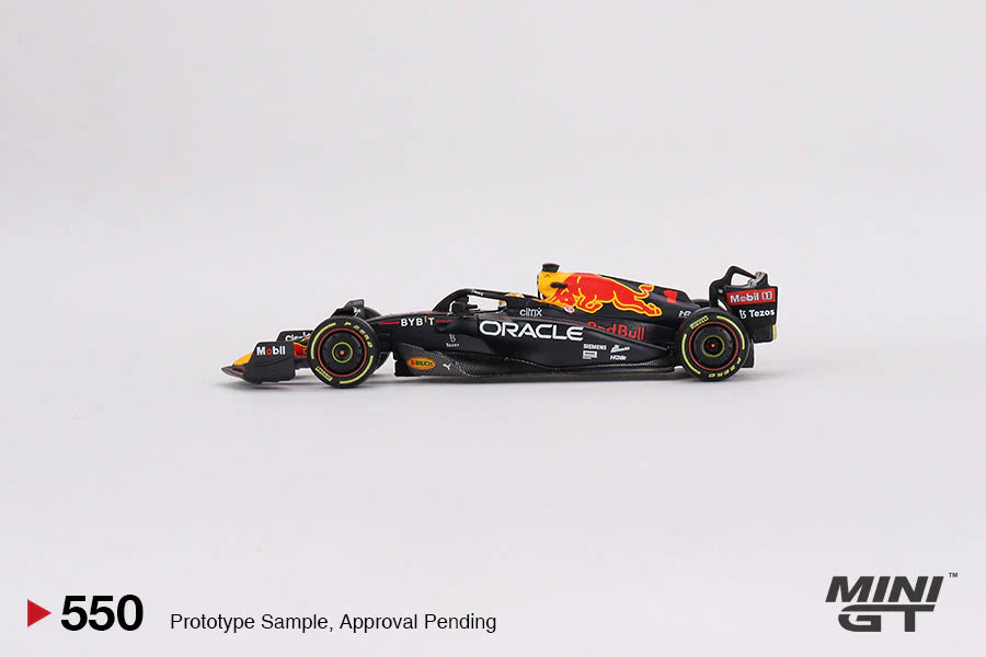 Mini GT - Oracle Red Bull Racing RB18 #1 Max Verstappen 2022 Monaco Grand Prix 3rd Place - Scala 1/64 MGT00550 - Image 3
