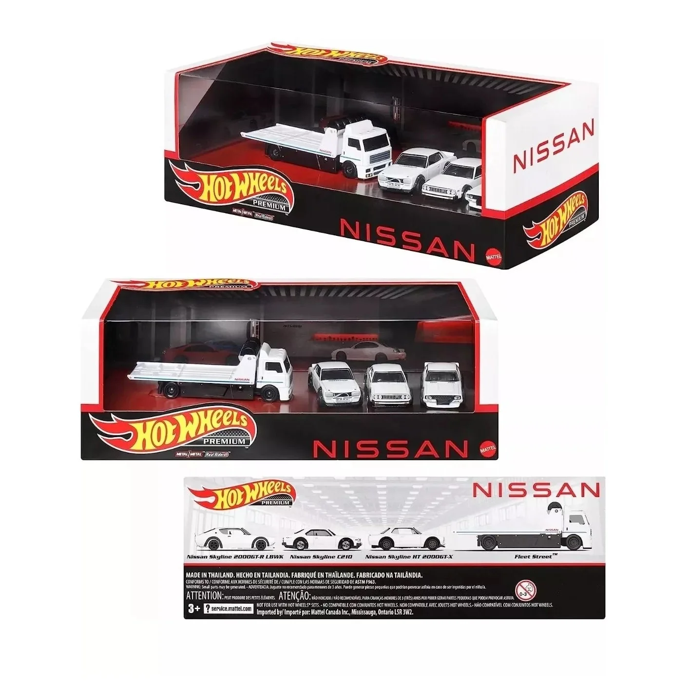 Hot Wheels Premium - Set Premium Nissan Skyline - Scala 1/64 - Image 3