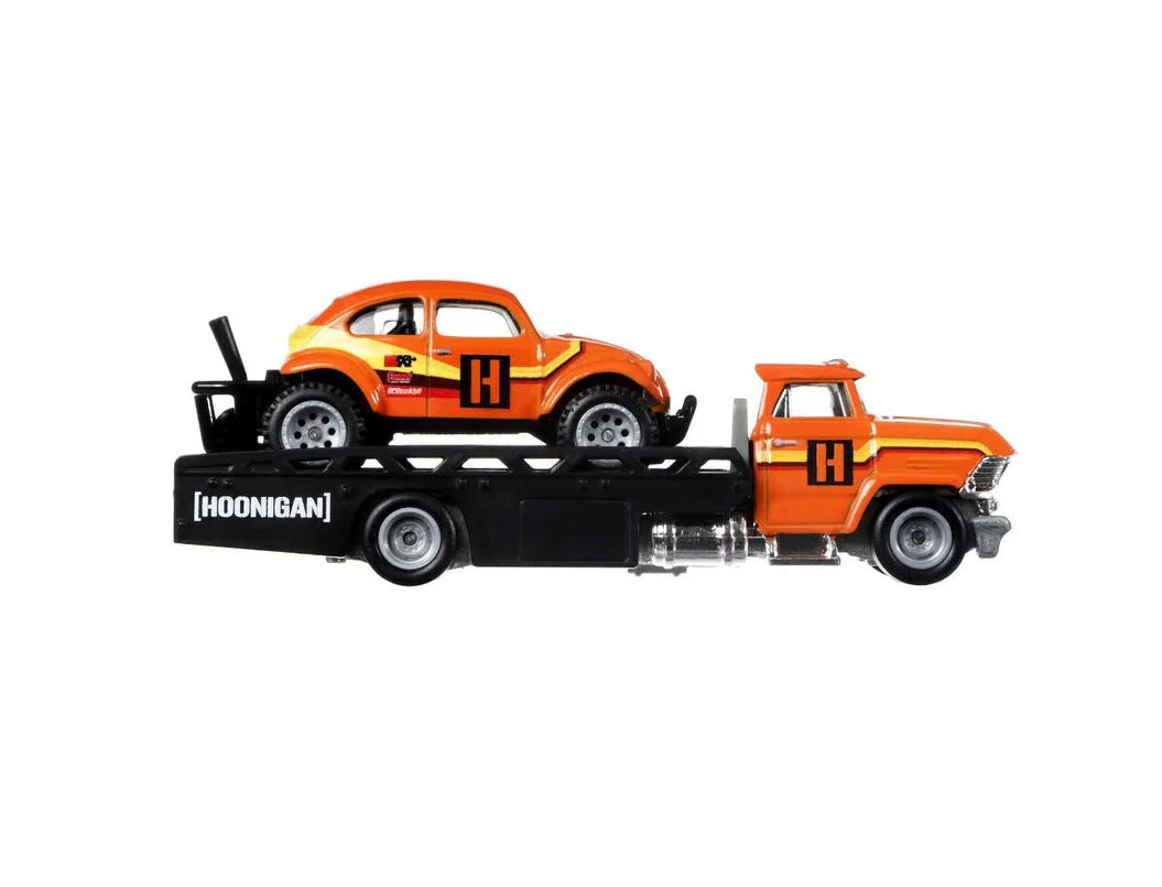 Hot Wheels Premium - Volkswagen Baja Bug + Horizon Hauler - Series Car Culture Team Transport - Scala 1/64 - Image 3